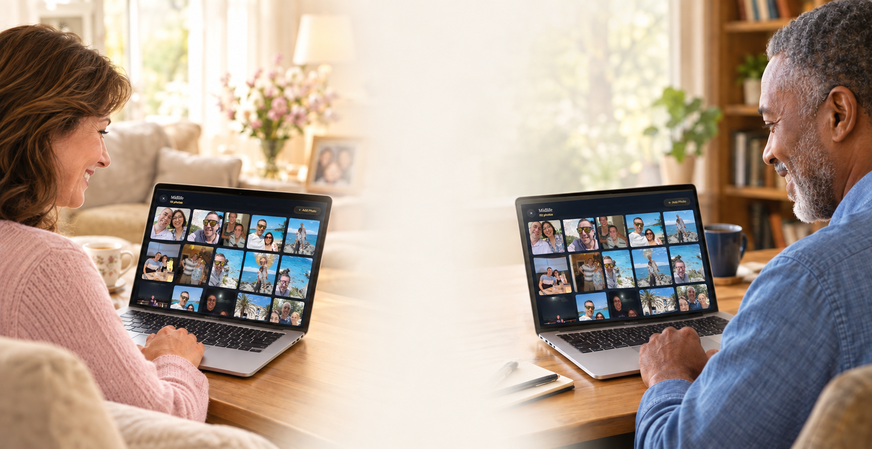 Shared memories hub
